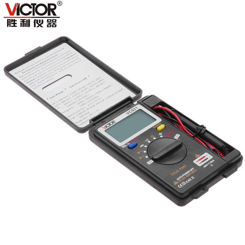 VC921 3/4 DMM Mini Digital Multimeter capacitance resistance frequency