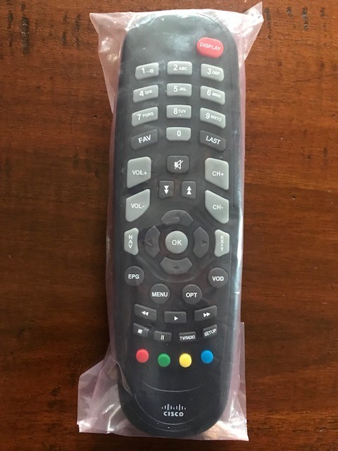 Cisco D9865-H AFN decoder satellite receiver New with cables & remote control