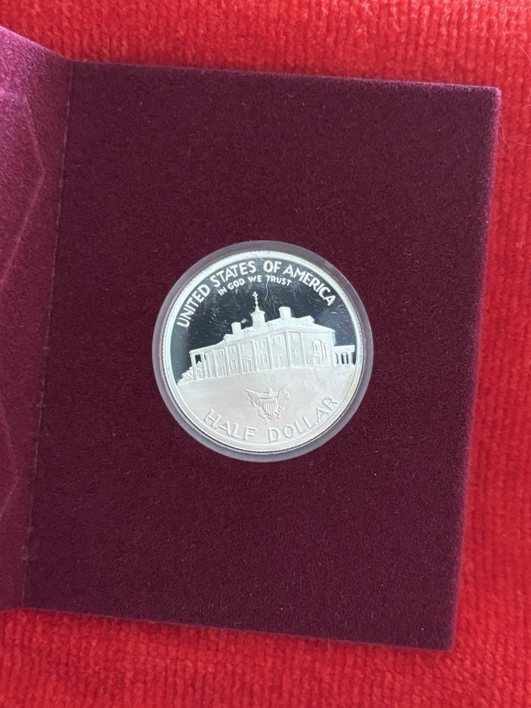 George Washington 250th Anniversary 90% Silver Half Dollar