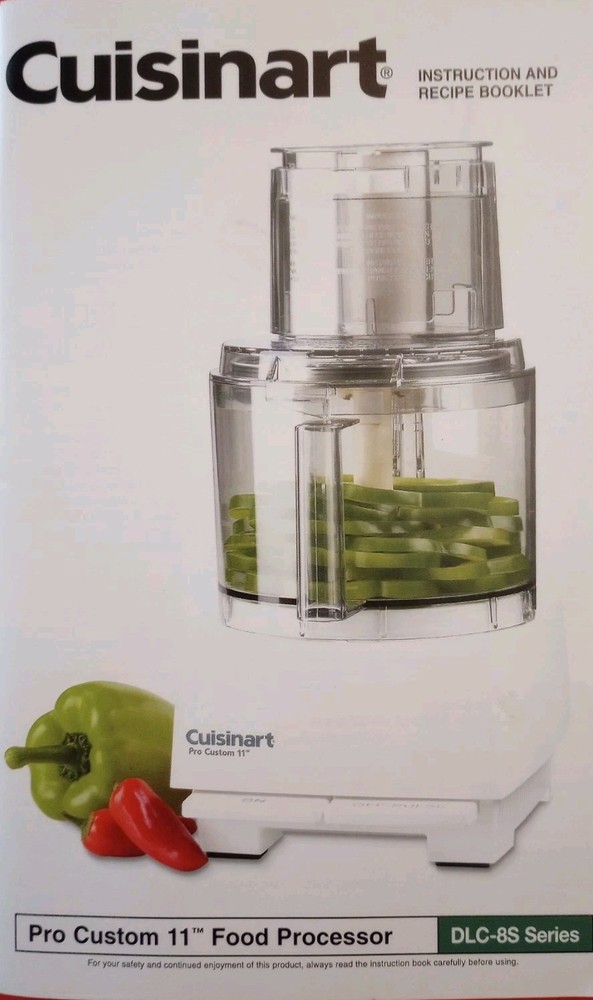 Cuisinart DLC-8S Instruction booklet