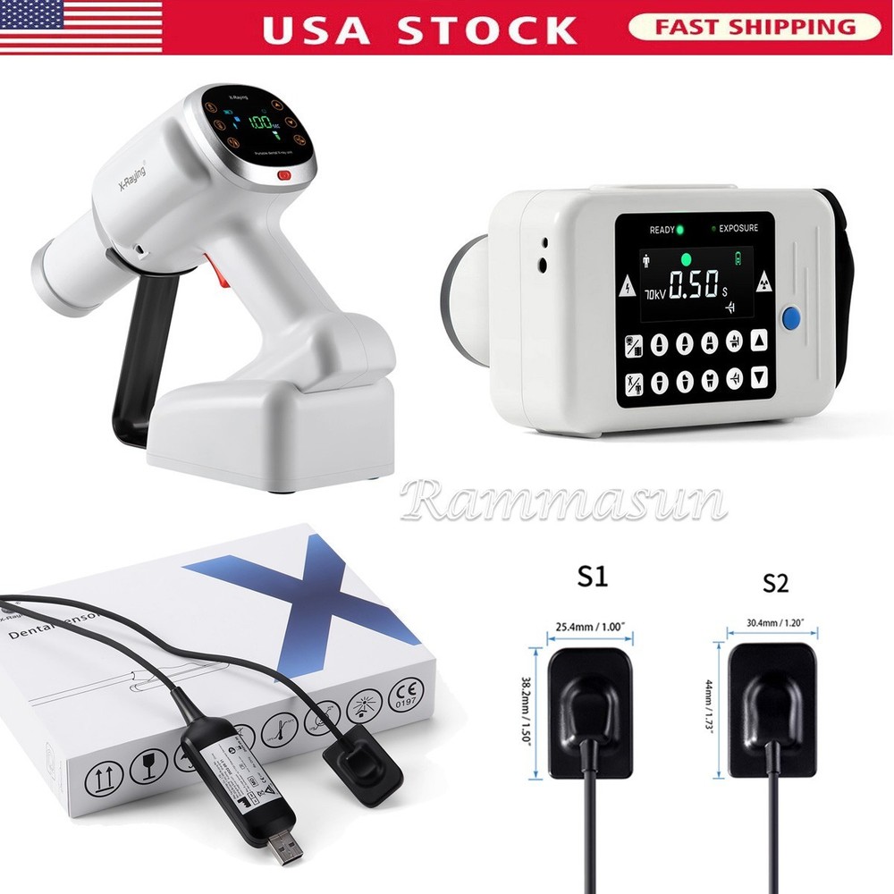 Dental Mobile Unit System Ray Digital Machine No Shield/Digital Rayos Sensor