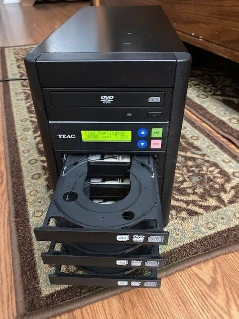 TEAC DVW-D13 Black Stand Alone DVD/CD Duplicator