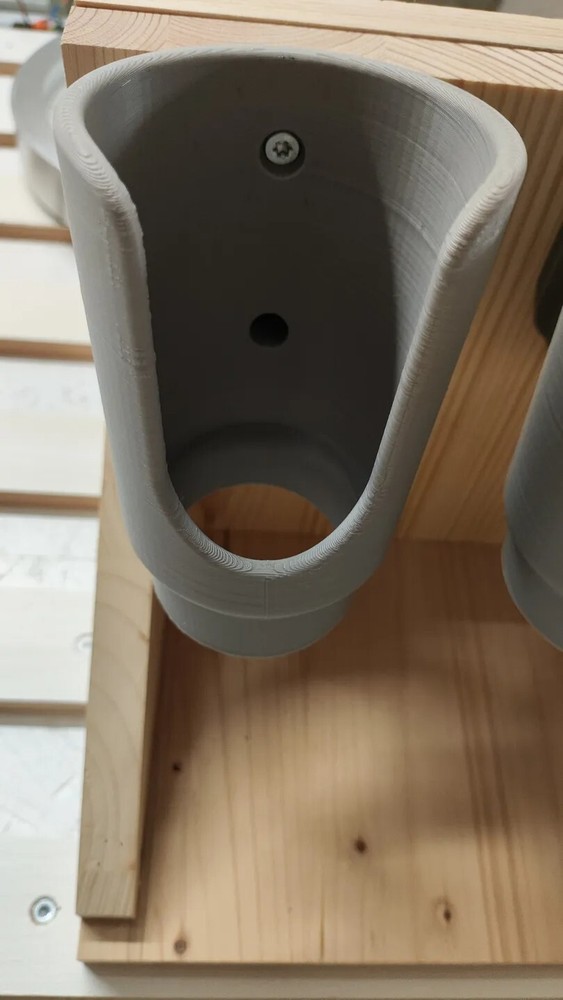 Under Shelf Drill Holder (White or Black)