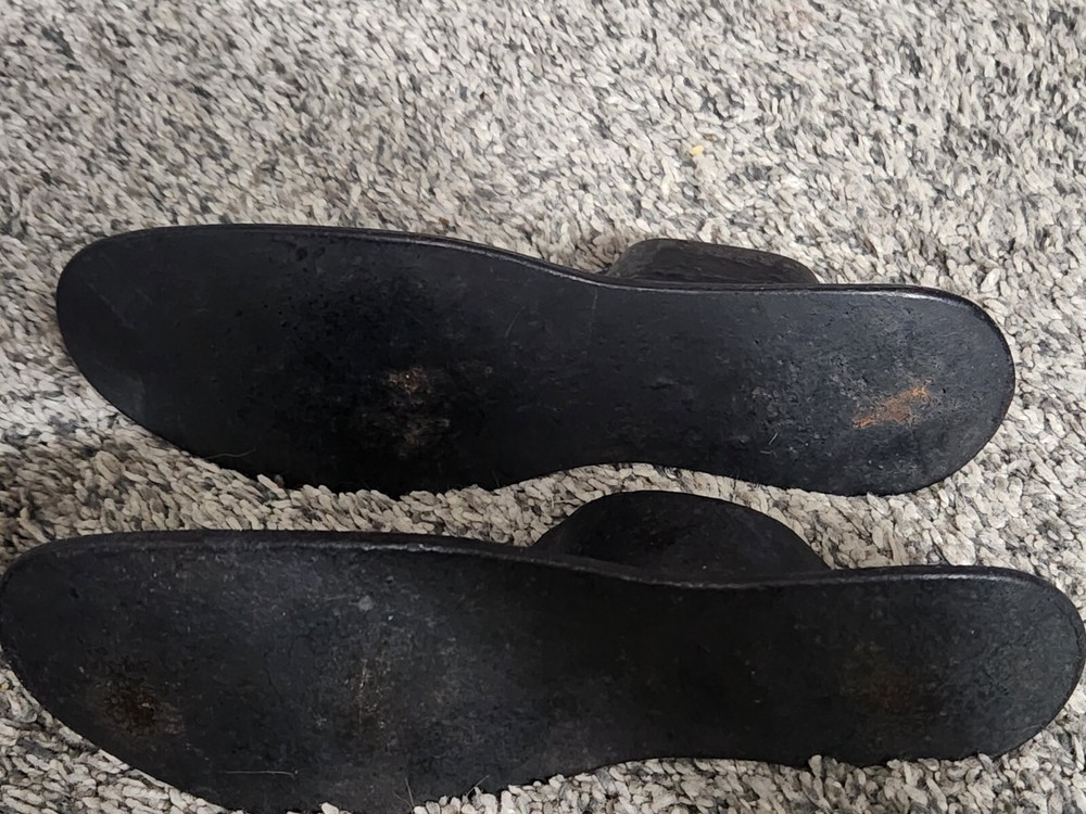 Vintage Cast Iron Shoe Forms Malleable 3L
