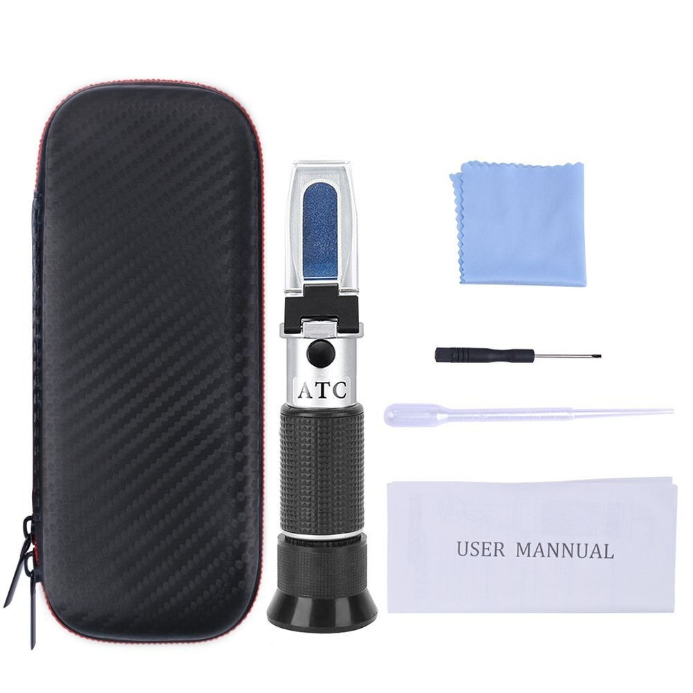 Digital Milk Purity Analyzer Tester 0%EF%BD%9E20% Refractometer Handheld...