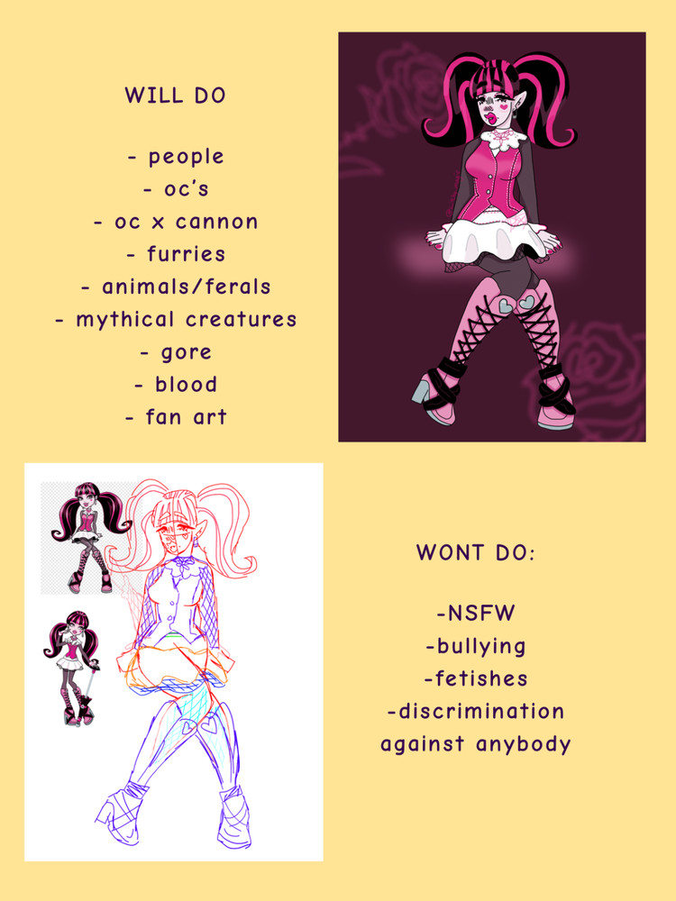 Digital Art Commissions - Cheap commissions - Starting at 2$
