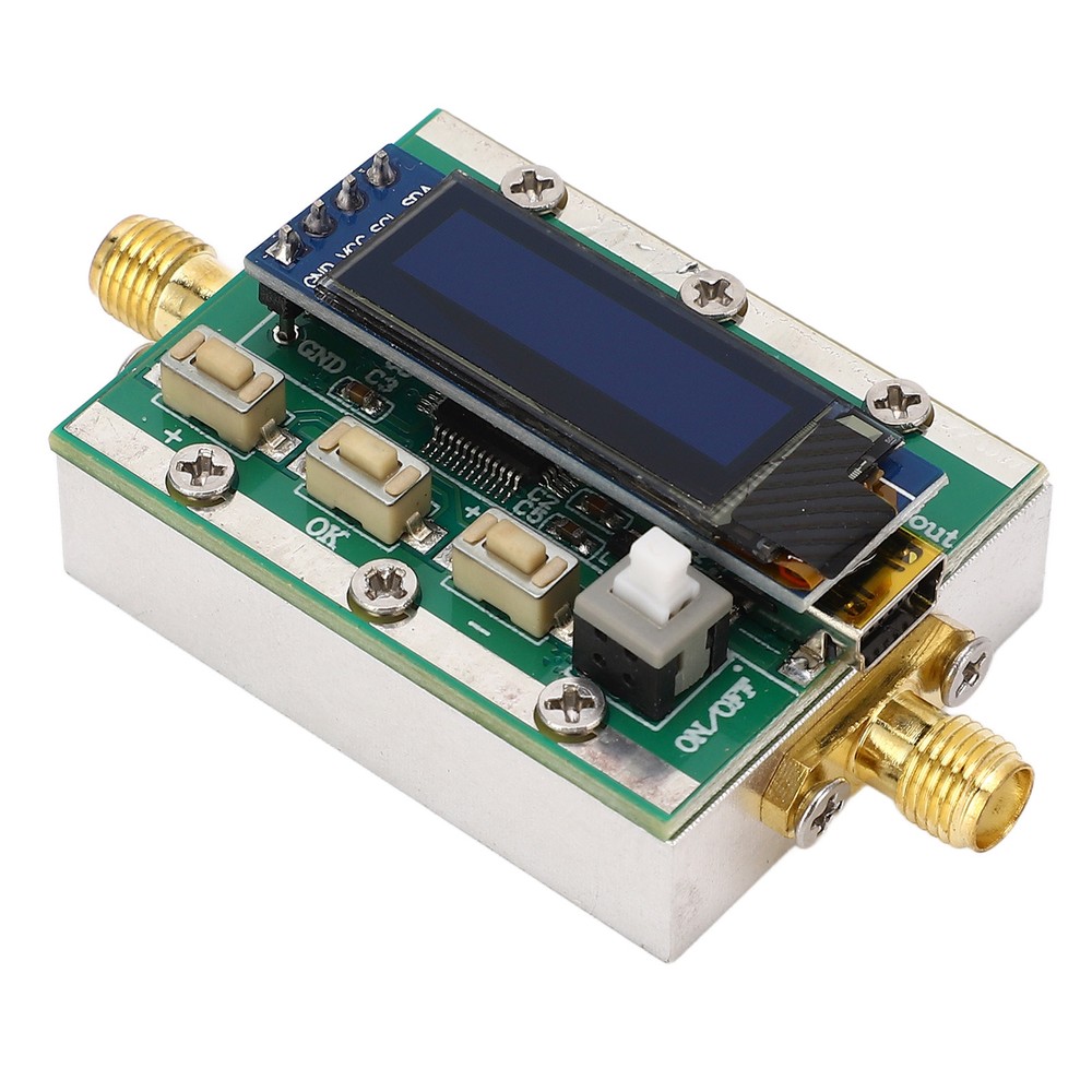 RF Programmable Attenuator 1-3800MHz Digital Module 0-31dB CNC Shell 5V Part