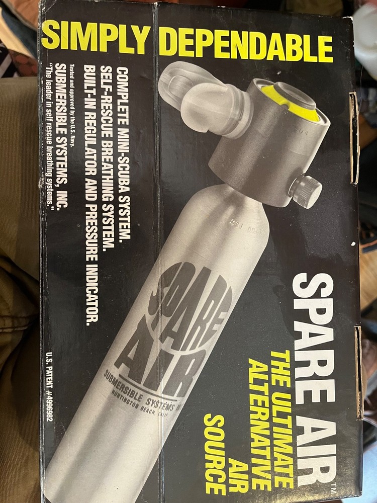 SSI spare air tank. new never used