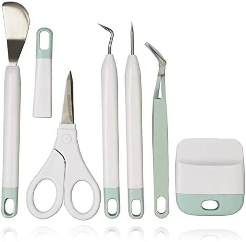 Craft Vinyl Weeding Tools Set,Precision Craft Vinyl Tools Kit,6Pcs Weeding Kits,