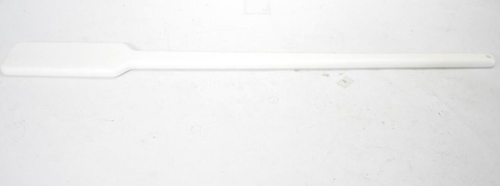 46" White Plastic Paddle Mixing Polypropylene Home Brew Narrow 4-1/2" Head