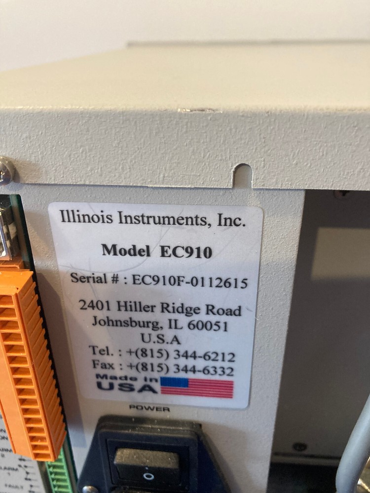 15207 Illinois Instrument EC910 oxygen analyzer