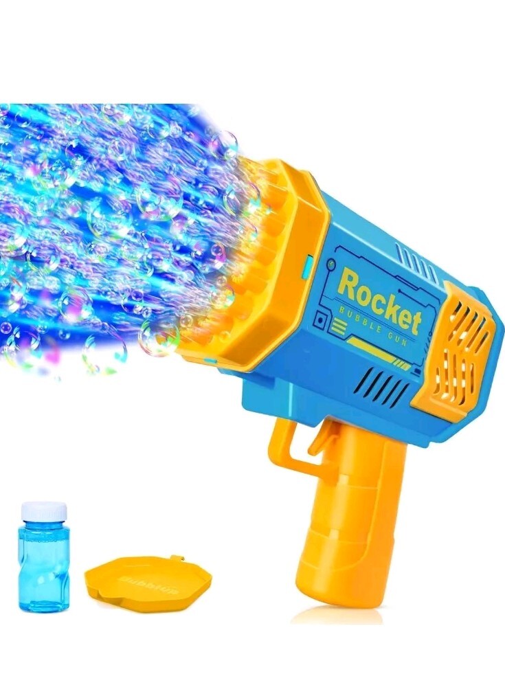40 Hole Rocket Launcher Bubble Machine Gun Toy