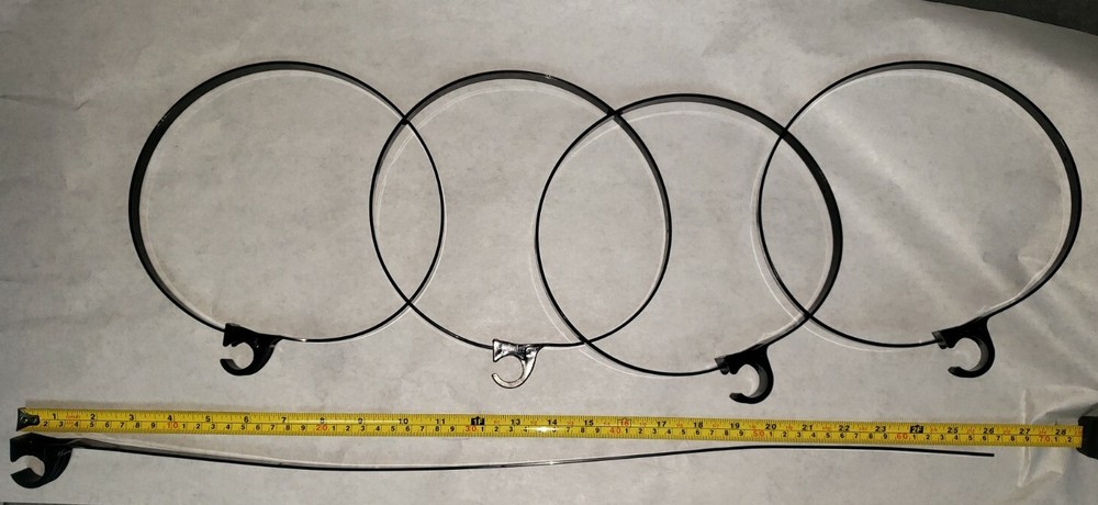 🤡🔥🧯5 pack   FIRE  extinguisher hose strap with clip 26 inch 🔥🧯