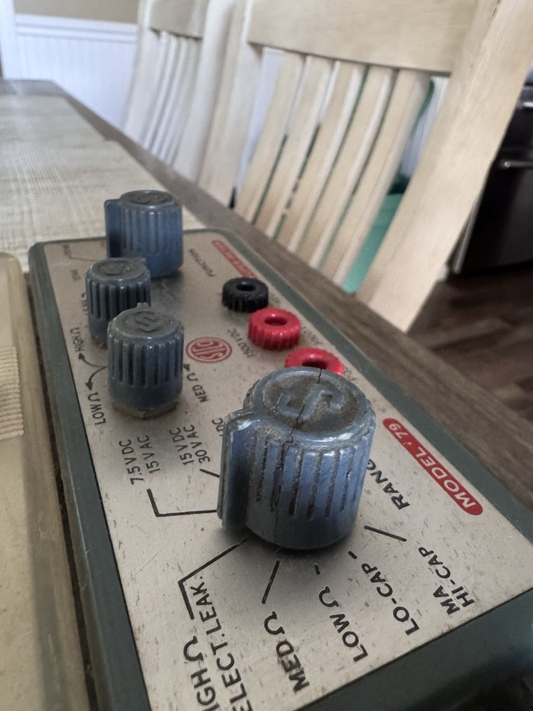 Vintage SICO Super-Meter Model 79 Multimeter – Untested / Powers On