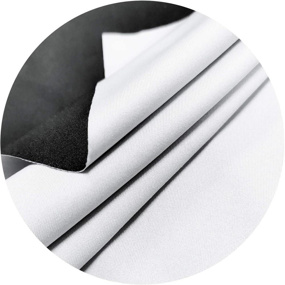 Projector Screen DIY Elastic Polyester Material 59x105 inch for Max 130 inch ...
