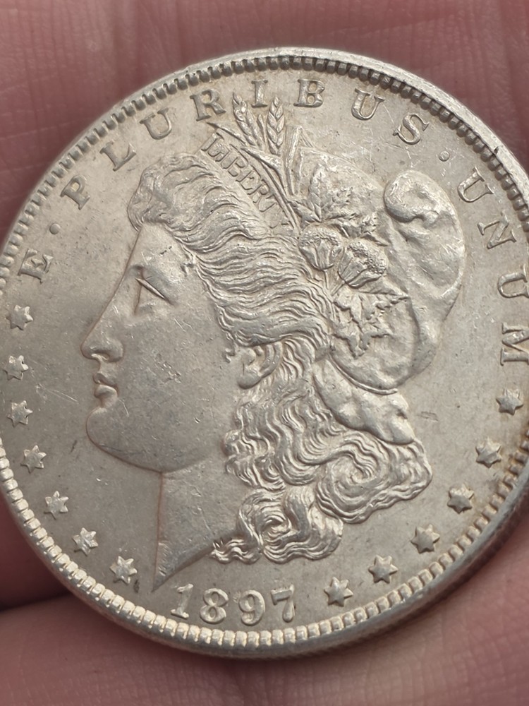 1897 P $1 Morgan Silver Dollar