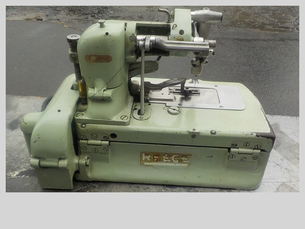 Vintage Industrial Sewing Machine Reece TRF tacker