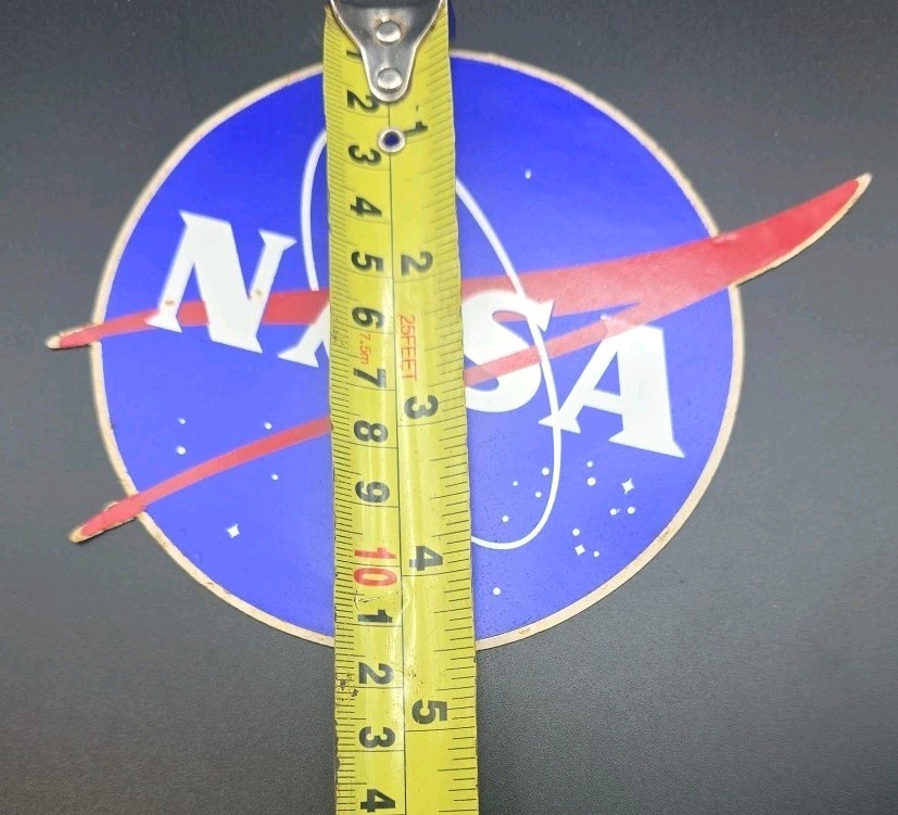 2 Vintage NASA Stickers