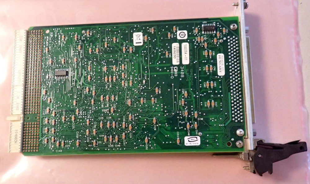 NATIONAL INSTRUMENTS NI PXI-6071E ANALOG INPUT MULTI-FUNCTION I/O DAQ MODULE