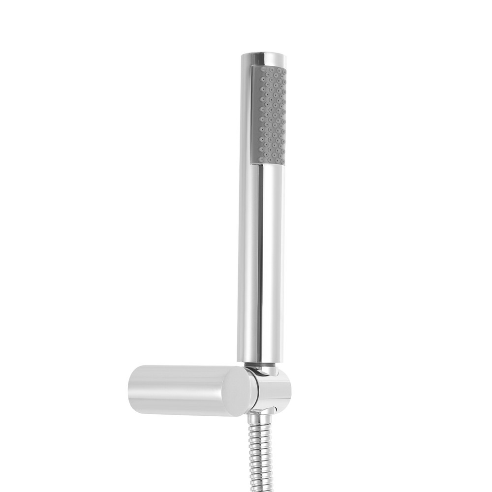 Modern Overhead Wall Mounted Waterfall Shower System Stainless Steel