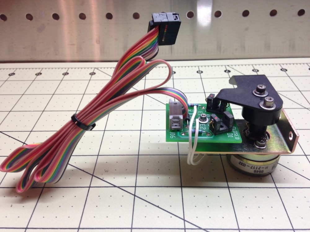 Laser Shutter Sensor Driver Board w/Cable and Rotary Solenoid