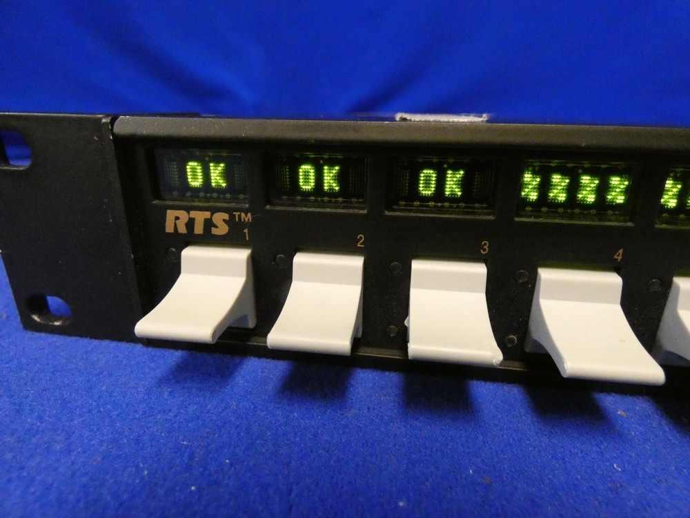 RTS KP-12 12 Position Intercom Key Panel Black, Read Ad