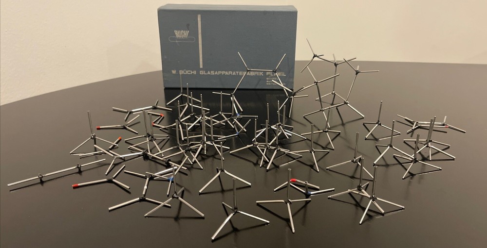 Buchi Switzerland Stereomodel Molecule Models (63) Total Pieces