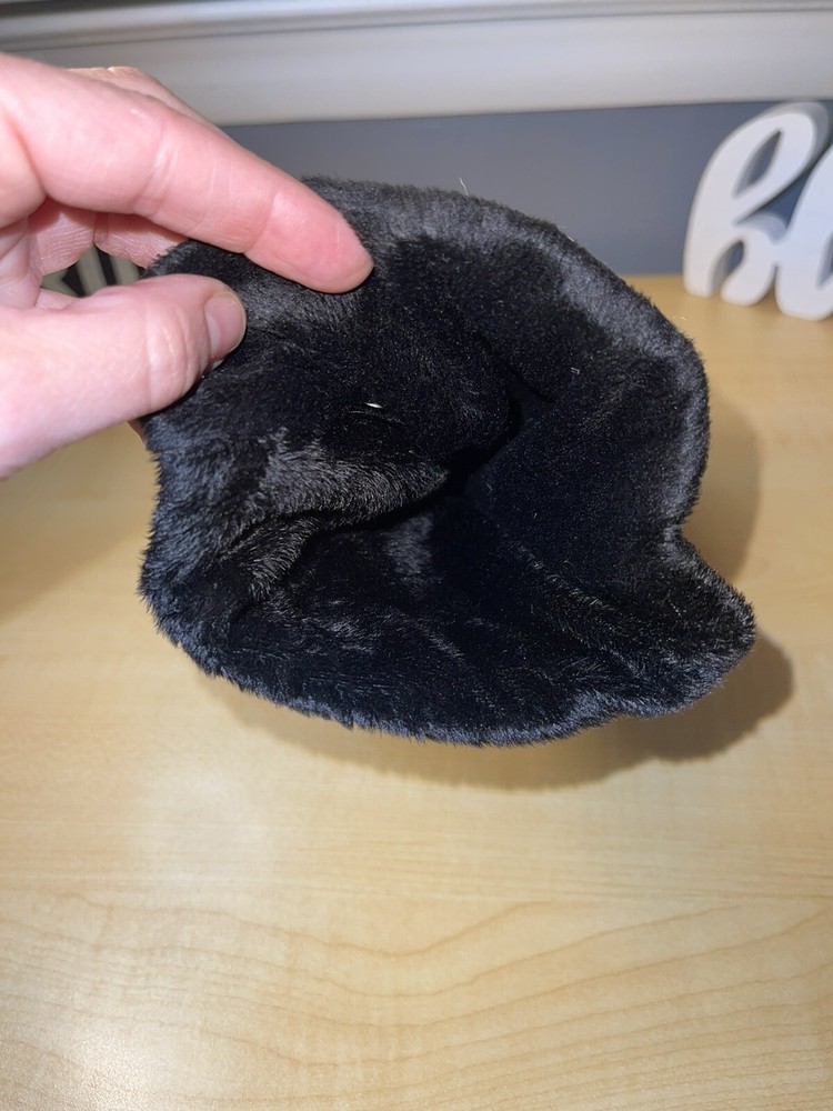 Ruff Hewn Auto Windshield Scraper Winter Ice Black White Lined Mitten Glove