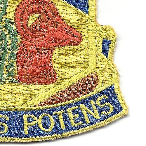 121st Chemical Battalion Patch