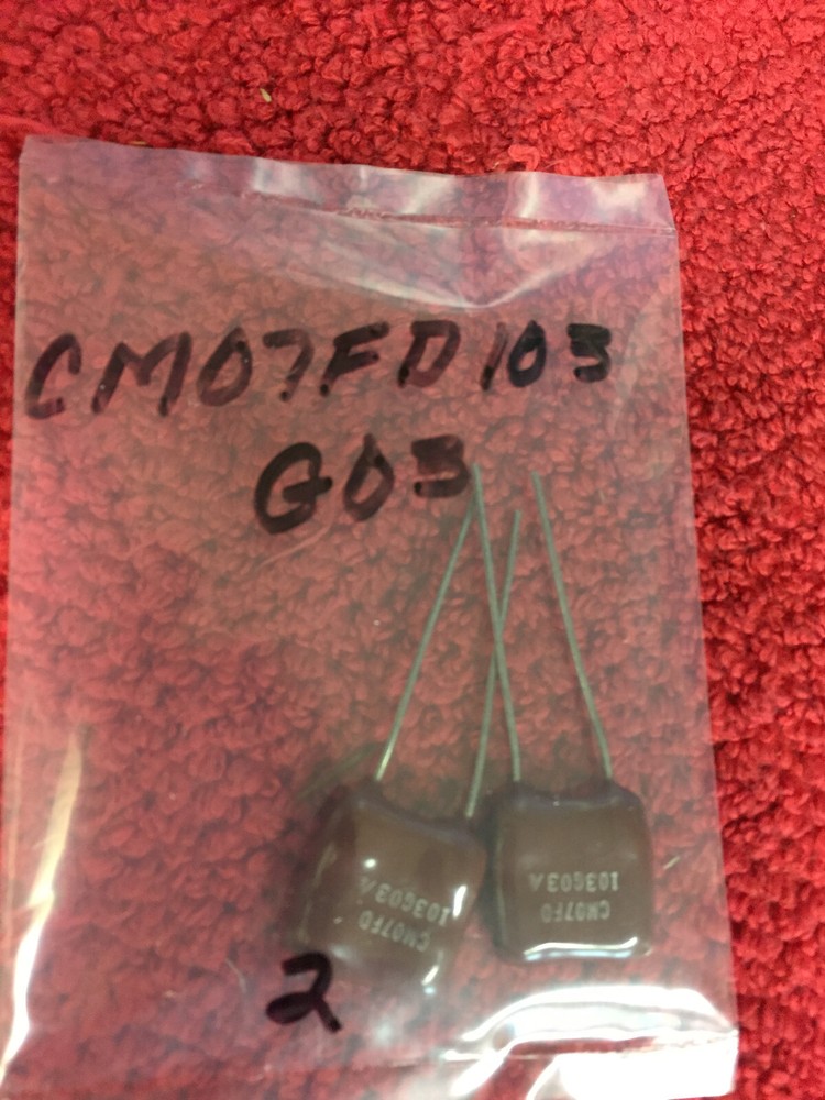 CM07FD103G03  .01UF 300V CORNELL MICA CAPACITORS 1 pc only