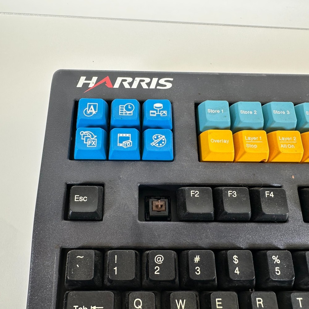 Harris Rapidfire Devlin Group Electronics F1-KMX-143-610-501 Keyboard