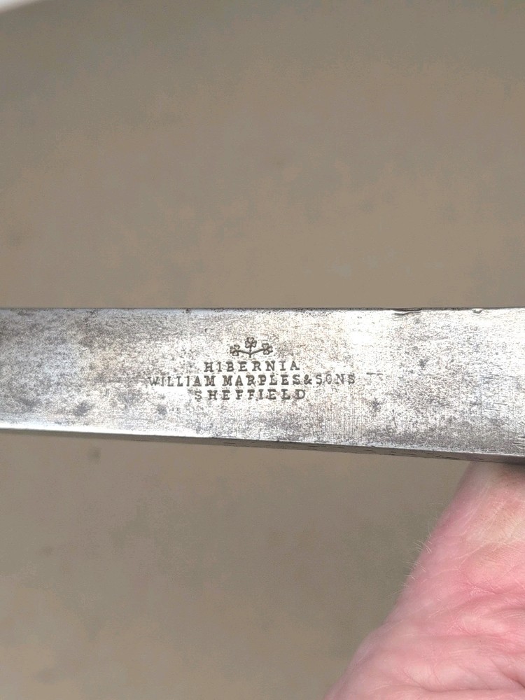IV703 Marples & Sons 1/2" Pig Sticker or Mortise Chisel Hefty Solid Sheffield