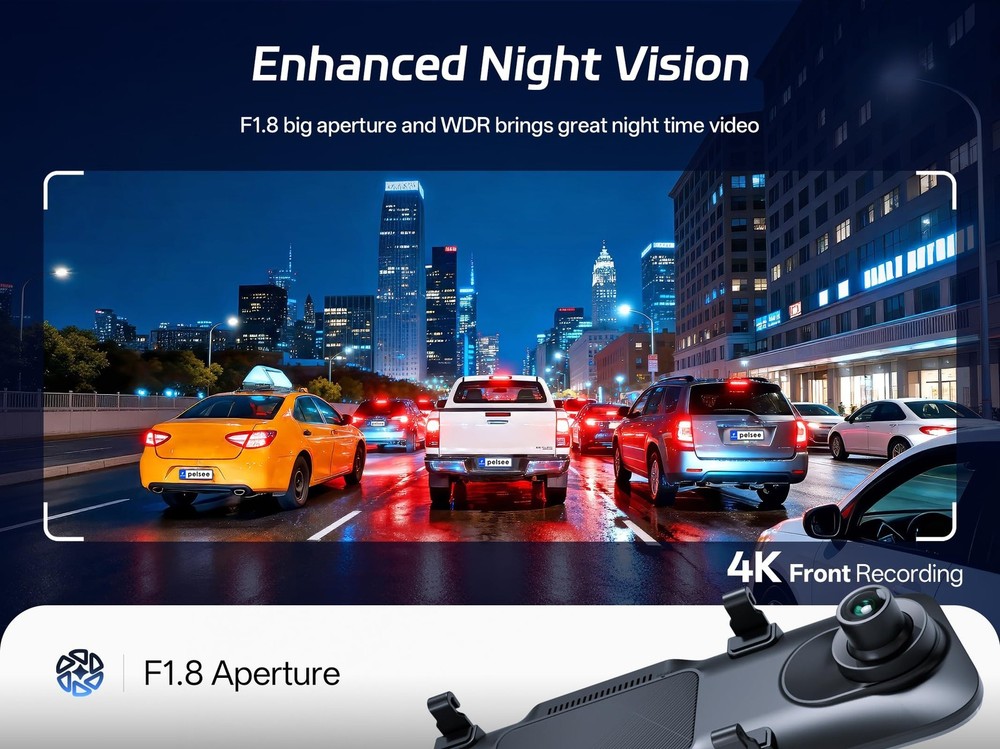 Pelsee P12 Pro + Full Set Hardwire Kit