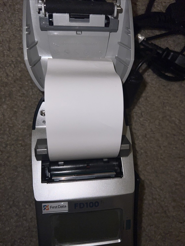 First Data FD100 TI Credit Card Terminal