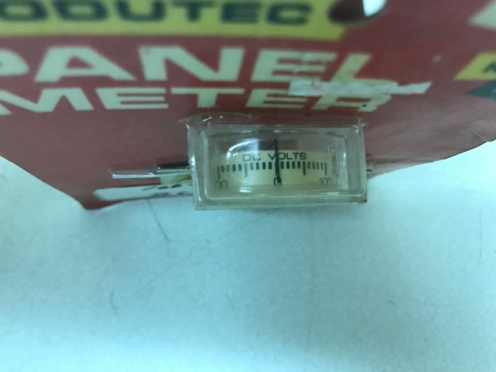 NEW Modutec Panel Meter -100-0-100 DC Volts