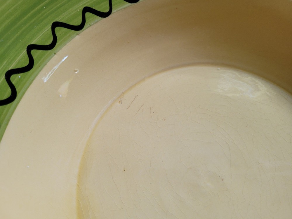 12" Ceramic Bowl From Italy