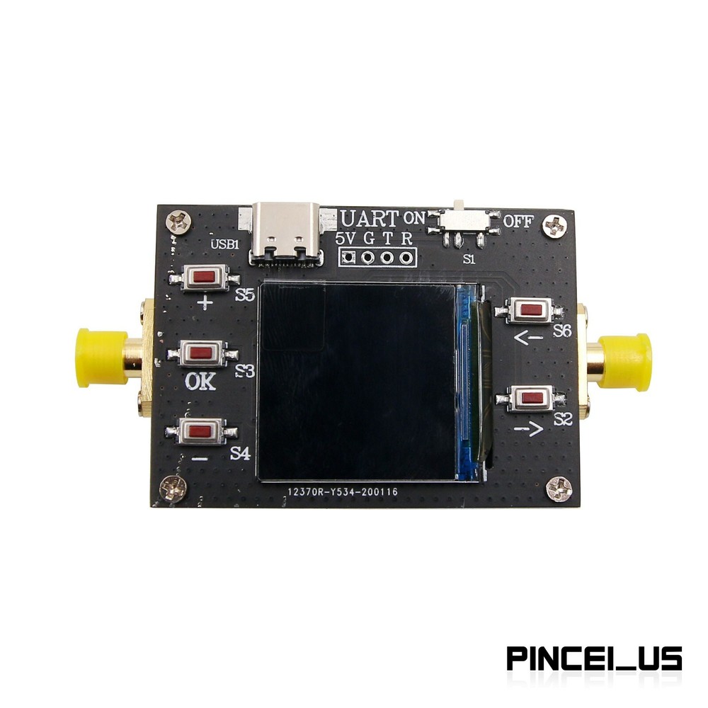 20MHz-6GHz Programmable Gain Amplifier Low Noise 31.75DB Dynamic Range w/ Shell