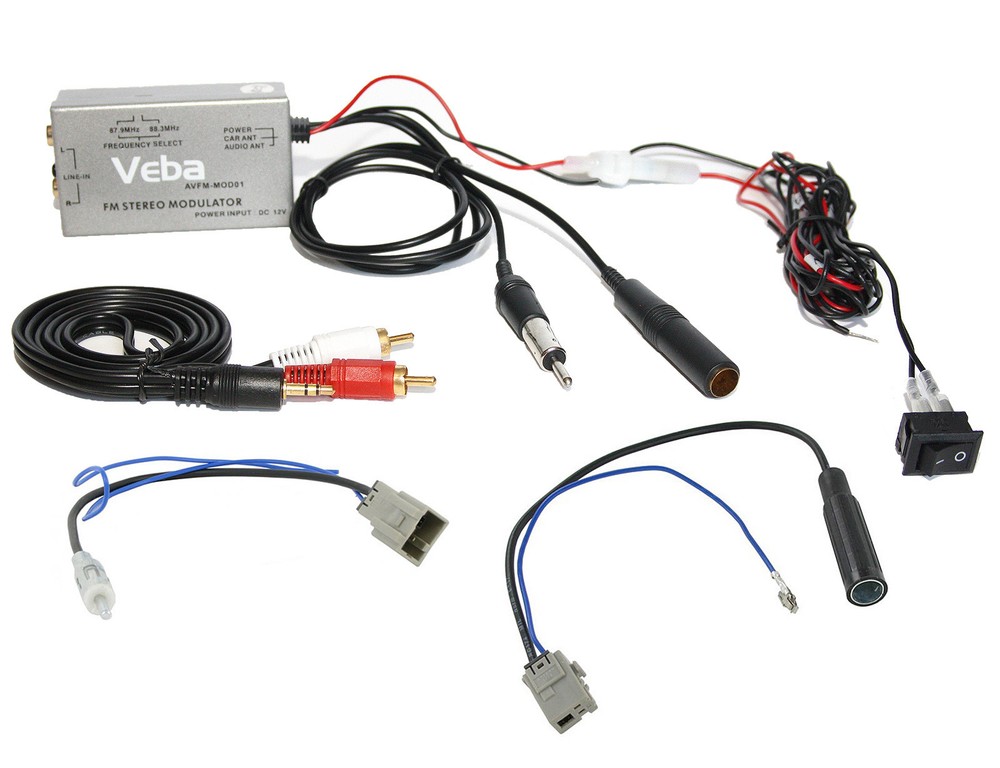 Mazda AUX adapter via Wired FM Modulator for iPod iPhone MP3 adapter HTC Android