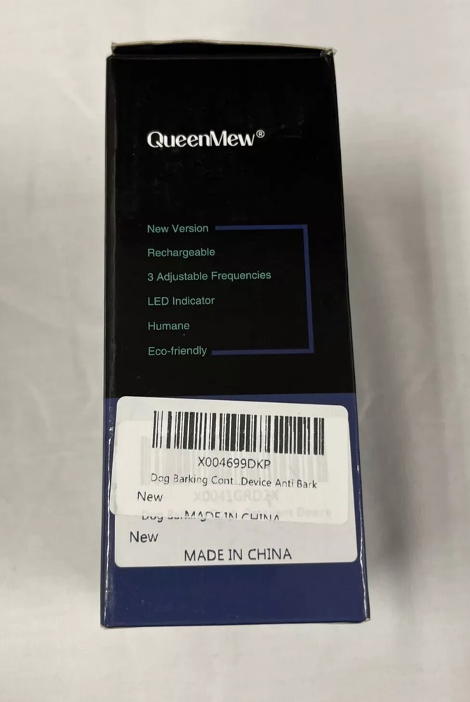 QueenMew Rechargeable Ultrasonic Bark Control Device