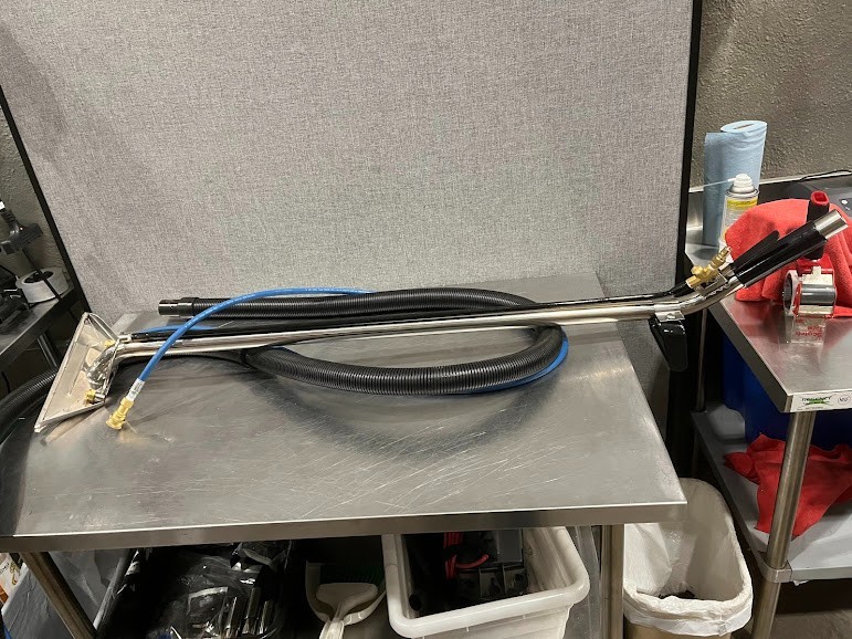 Lavex 25' External Vacuum and Solution Hose Set.