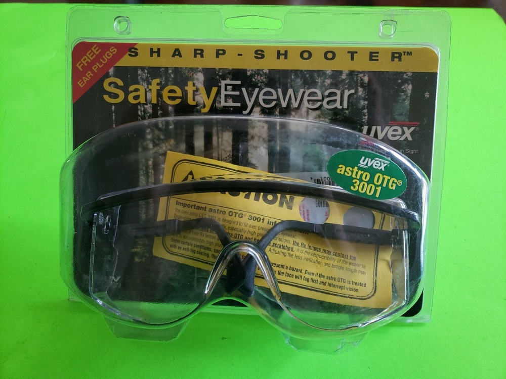 Ivex Sharp-shooter Safety Eyewear with earplugs.