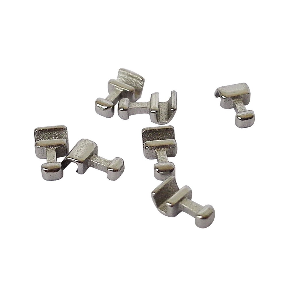 10 Pcs Dental Orthodontic Crimpable Hook Long/Medium/Short /Stop Stainless PD