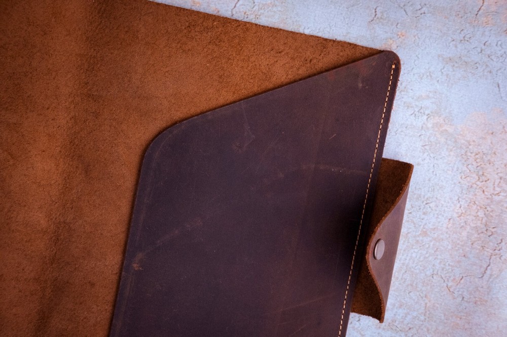 Premium Genuine Leather Portfolio Business Organizer | Executive Padfolio Case