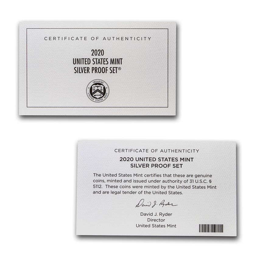 2020 Silver Proof Set - SKU#212035