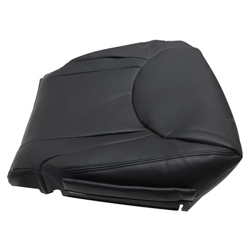 Front Driver Side Bottom Perforated Leather Cover Black Compatible with Lexus