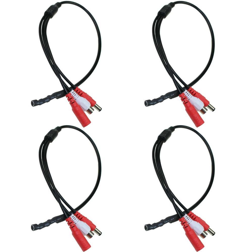 4 Pcs. High Sensitive CCTV Security Surveillance Microphone Audio Pick up Device