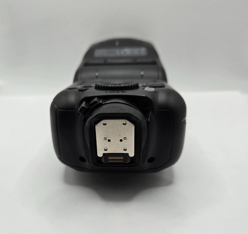 Canon Speedlite EL-5 Flash + 2 Batteries, Charger, stand, soft case (#1)