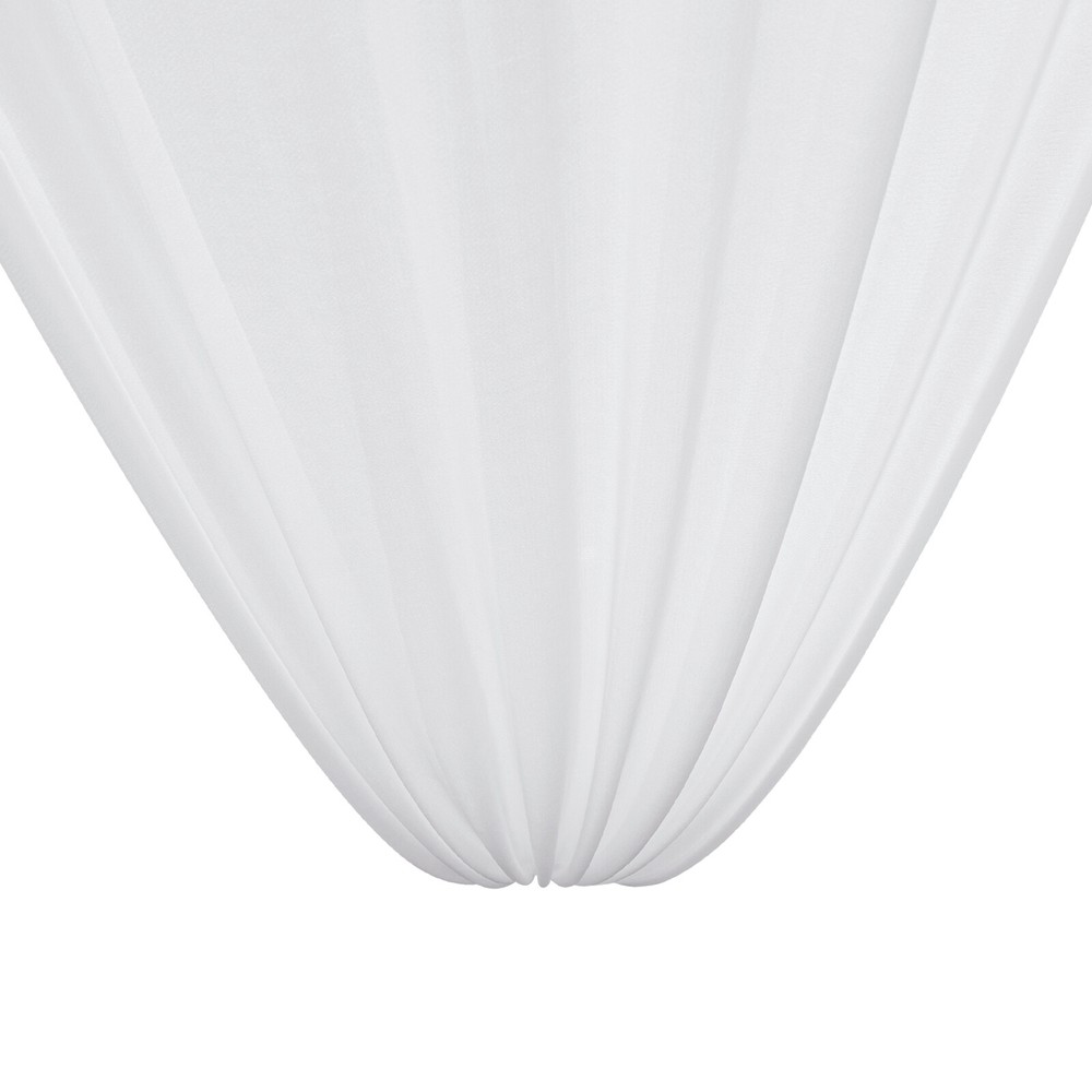 Ceiling Draping Sheer Voile Chiffon Backdrop Wall Divider Drape Panel Wedding