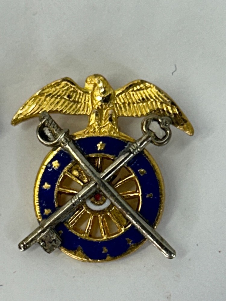 US Army Quartermaster Officer Collar Pins