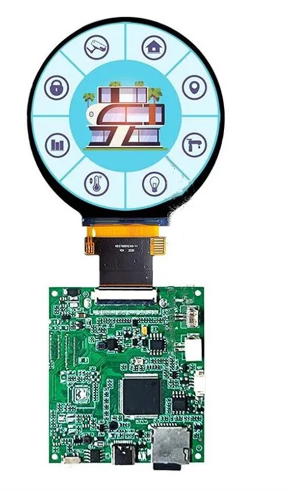 2.8 inch 40PIN SPI+RGB Interface 480*480 HDMI-compatible Interface Drive Board